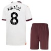 Camisola + Calções Manchester City Kovacic 8 Criança Equipamento 2ª 23/24